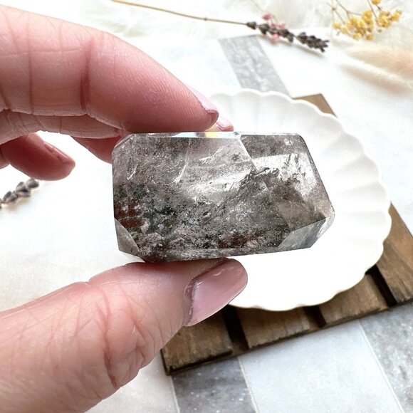 Small Garden Quartz Lodalite Free Form | Garden Quartz Gusher - Picture 2 of 10